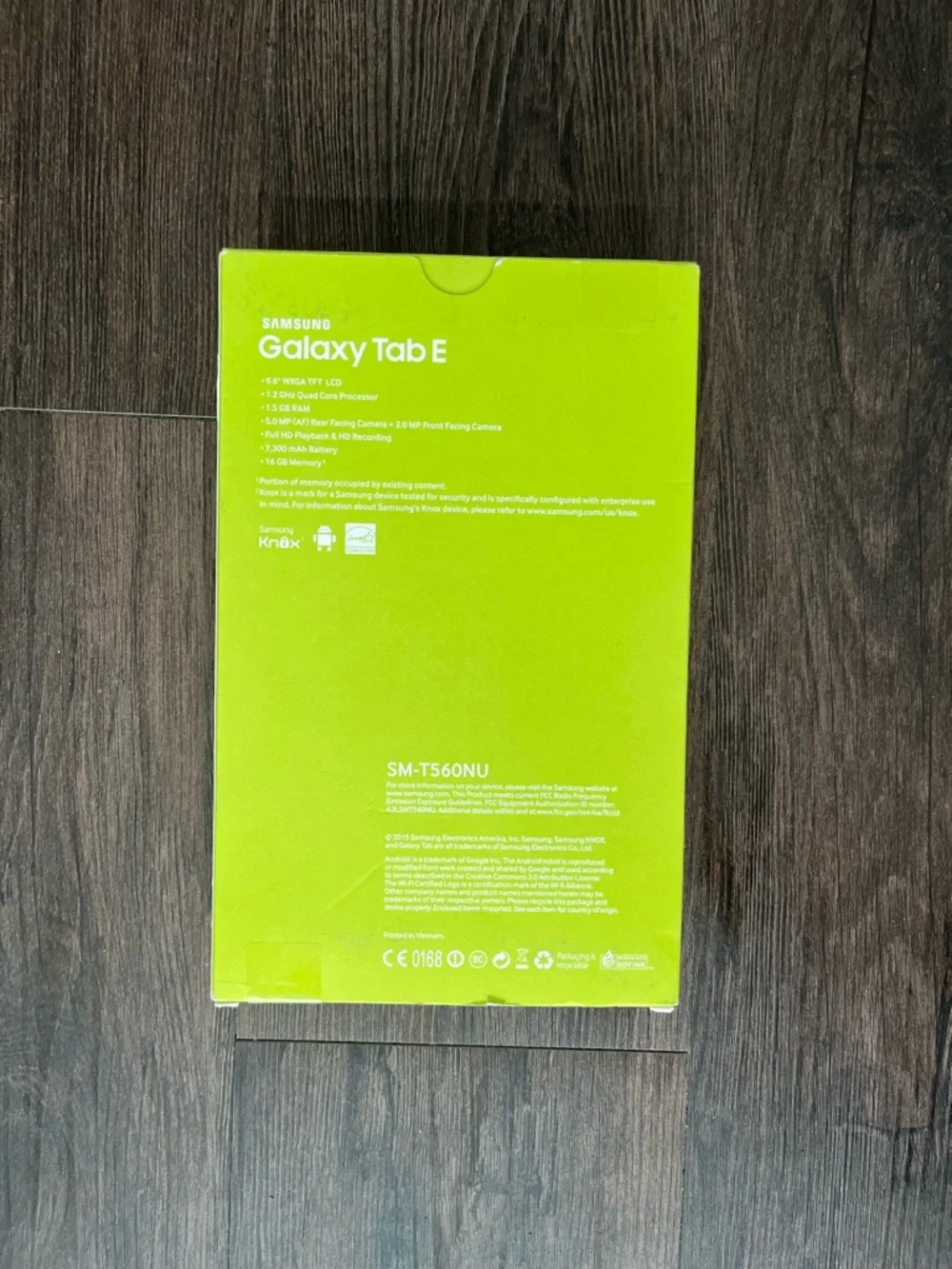 Samsung Galaxy TabE